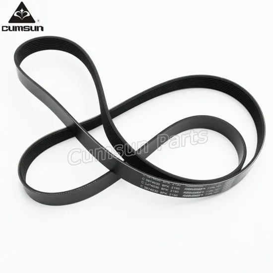 ISF3.8 CM2220 truck engine V ribbed belt 3974030