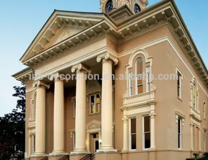 Artificial sandstone construction materials