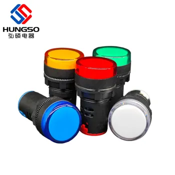 24V/220V LED High-brightness Indicator Short Light AD16-22DS 16mm/30mm Signal Light