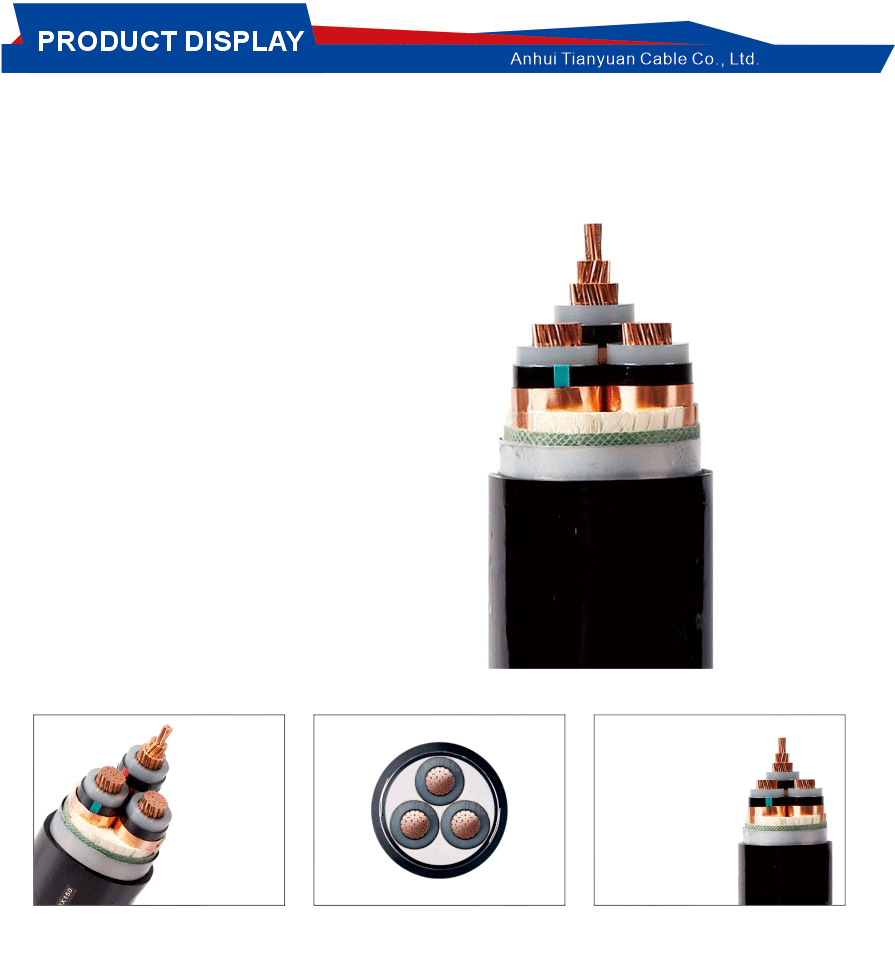 Underground Pipeline Medium Voltage CableUnderground Pipeline Medium Voltage Cable