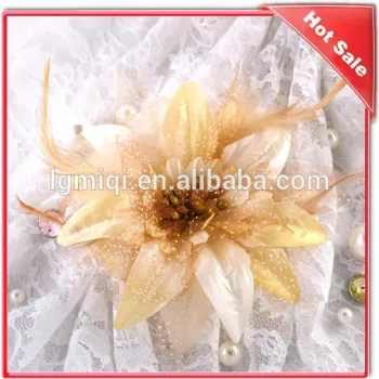 bridal Handmade hair flower