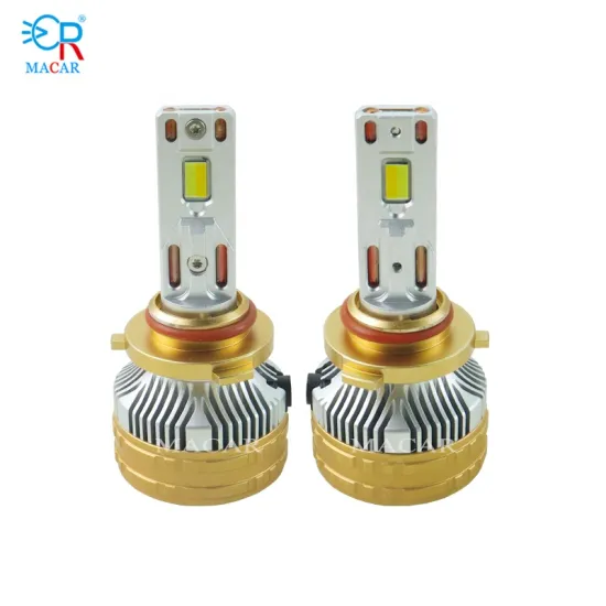 MACAR 3-Color Super Bright LED Headlight Bulb 90W 12000lm with Fans