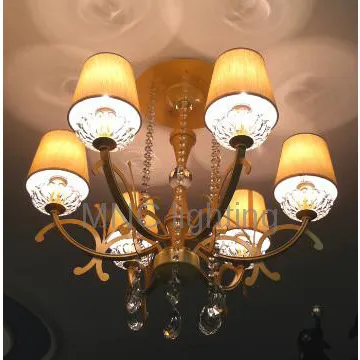 elegant weige ceiling light ,6L chandelier