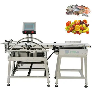 Automatic Conveyor Check Weigher for High Performance Shrimp Grading and Weight Sorting