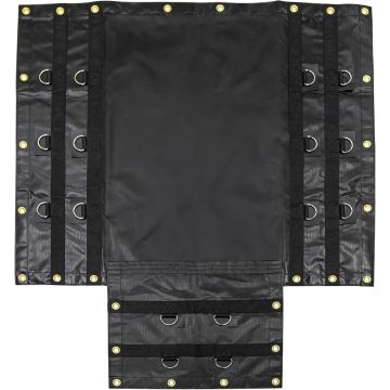 Αδιάβροχο βινύλιο 18 Oz 16x27 με σταγόνα 4 Ft