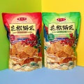 Картофельные чипсы с ароматизированным перцем