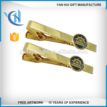 tie clip with customer logos