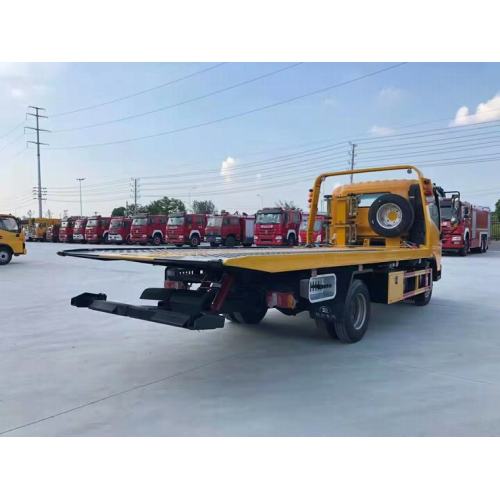 Howo slide Recovery Road rescue flatbed tow truck