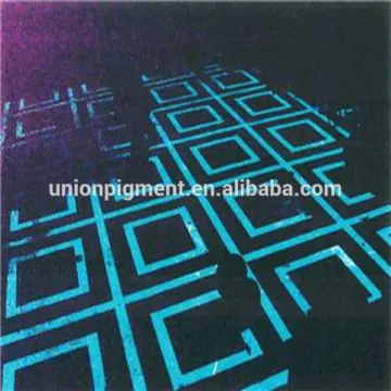 Luminescent pigment powder pigments for ceramic