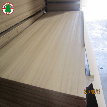 Hoja de mdf revestida de chapa natural de 6 mm