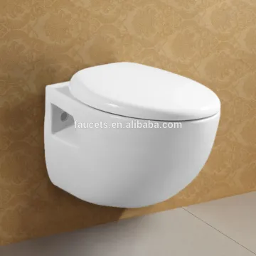 One Piece Wall Mounted Ceramic Bathroom Toilet