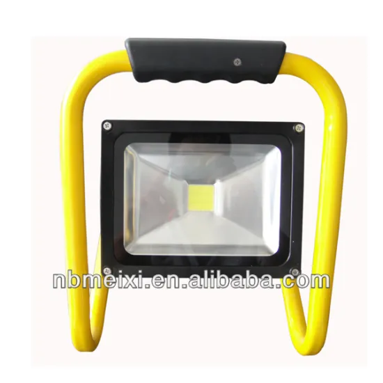 long range high focus rechargeable led work light with stand