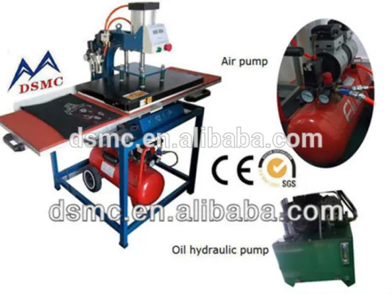 pneumatic sublimation transfer wood hot pressing machine 50*50cm