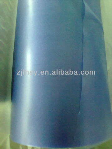 blue frosted soft pvc film