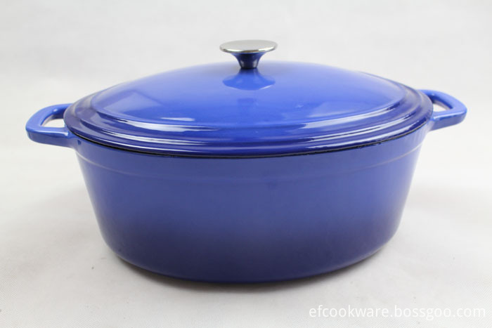 Enamel Casserole With Ergonomic Handles