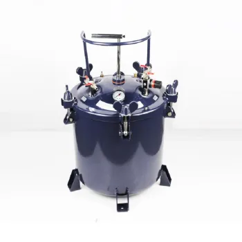 40L/Qt 10.6 Gal. Manual Hand Mixing Stir HVLP Air Pneumatic Pressure Quality Paint Pot Tank PT-40H: Your Ultimate Painting Solution