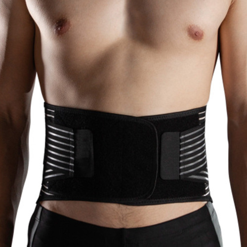 Double Pull Adjustable High Stretch Premium Neoprene Men 4 Step Shape Waist Trimmer Belt