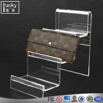 Wholesale acrylic wallet display stand,Acrylic Wallet Display Rack