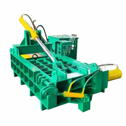 Zhengzhou Auto Waste Metal Baler for Scrap Aluminum Cans and Horizontal Scrap Metal Balers