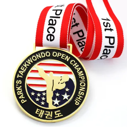 Korean Boxing Race Custom Taekwondo Medals