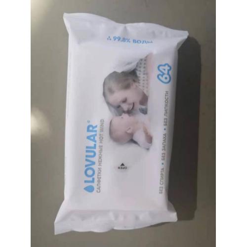 Natural Disposable Unscented Sensitive Baby Wipes