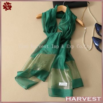 Newest professional natural white silk scarves