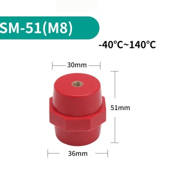 Isolator med hög styrka för neutral linjeisoleringsstöd