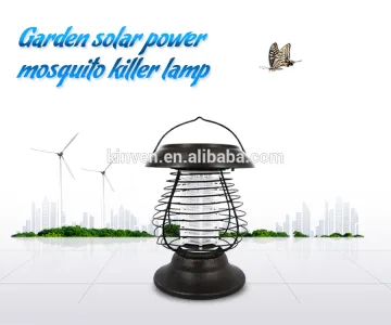 Garden solar power insect killer trap mosquito kill lamp