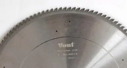 Aluminum alloy saw blade
