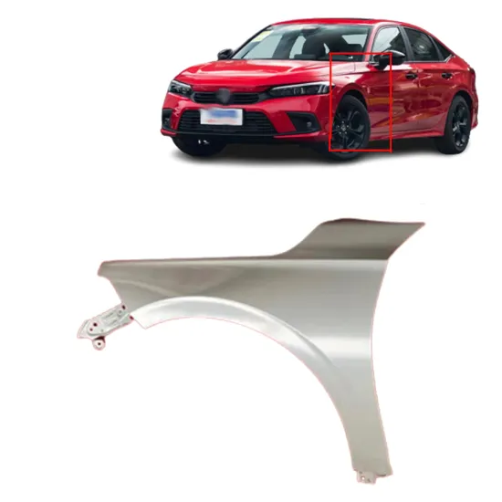 2022 Honda Civic Front Body Kit - Right/Left Front Fender Accessories 2021 2022 2023 2024