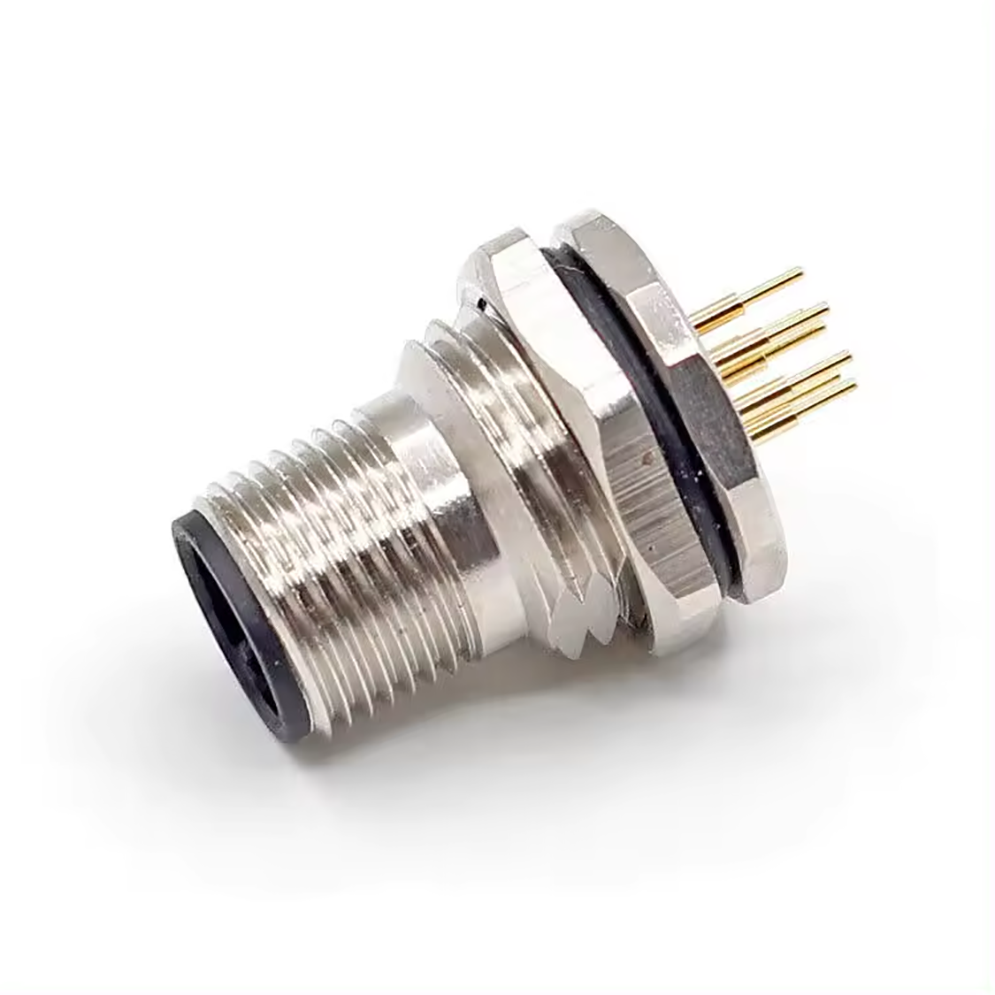 4Pin/5Pin M12 Circular Industrial Connector with Lock Catch