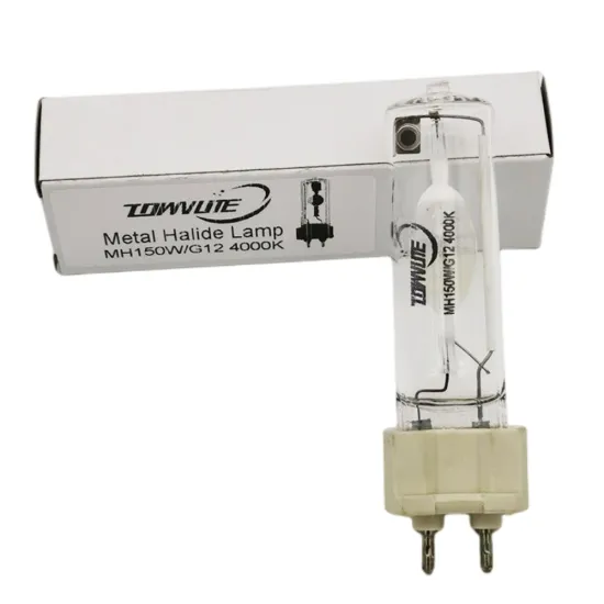 High Light Effect Long Life G12 MH150W 4000K Natural White Metal Halide Bulb