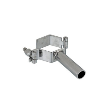 SS304 Stainless Steel Hexagon Pipe Holder With Handle