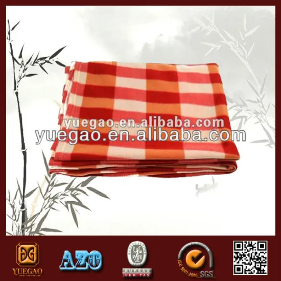 foldable fleece blanket for outdoor trip