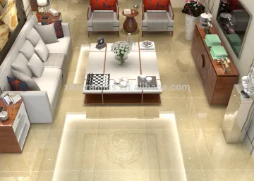 High quality italian polished stone sand marble look flooring tile