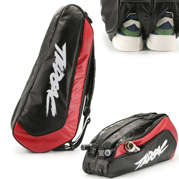 Bolsa esportiva de grande capacidade Bolsa de tênis ao ar livre