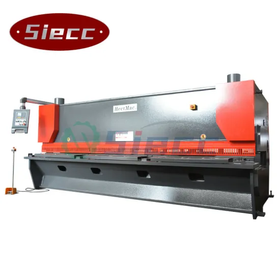 HECTMAC QC11Y 5X4000MM Metal Shear Swing Beam Hydraulic Shearing Machine with E21 CNC