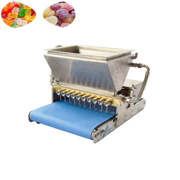 Organic Gummy Candy and Caramel Making Machine with Chocolate Chips Depositing