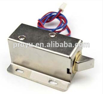 Proyu wholesale electric solenoid 12v cabinet lock PY-XGO1