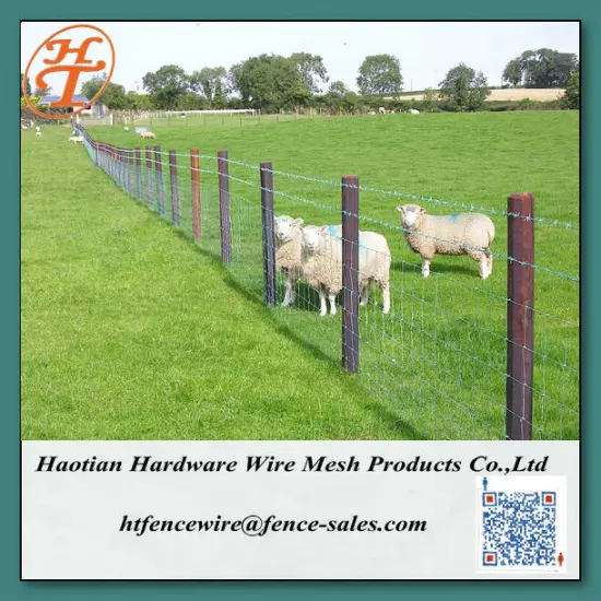 1.2m hot dipped galvanized field fence