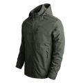 Warme Herren Windjacke mit hohem Kragen