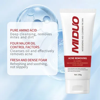 Organic Vitamin C Facial Cleanser for Acne and Oily Skin