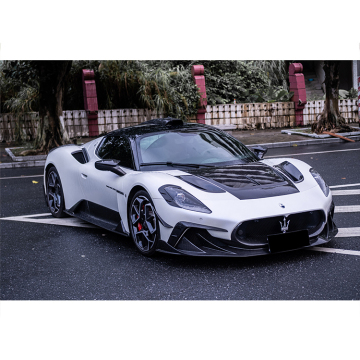 Kit de difusor de labio frontal y trasero de fibra de carbono de Carbonado MSY para Maserati MC20 (2020+)