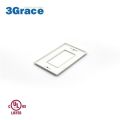 1-Gang Rocker Switch Decorative plastic Panel,ivory