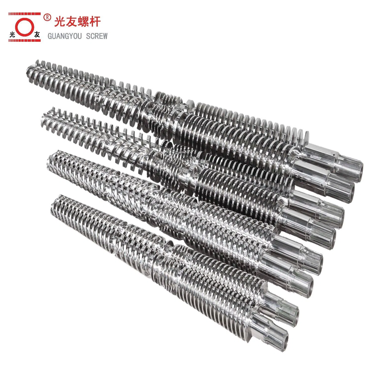 SPC Floor Extruder Conical Twin Bimetallic Screw