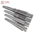 SPC Floor Extruder Conical Twin Bimetallic Screw