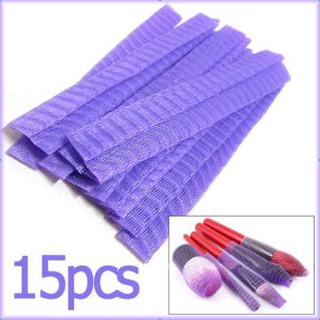 Makeup Cosmetic Beauty Brushes Pen Guards Sheath Mesh Netting Protector Cover