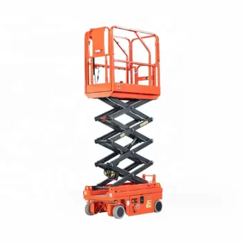 Aluminum Electric Scissor Lift for Heavy Duty Construction