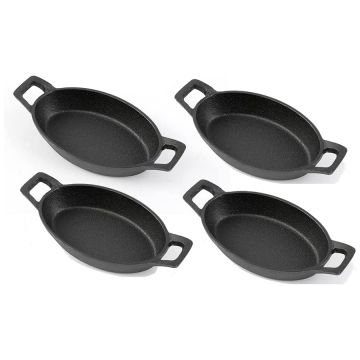 Affordable Enamel Coated Cast Iron Fish Baking Pan