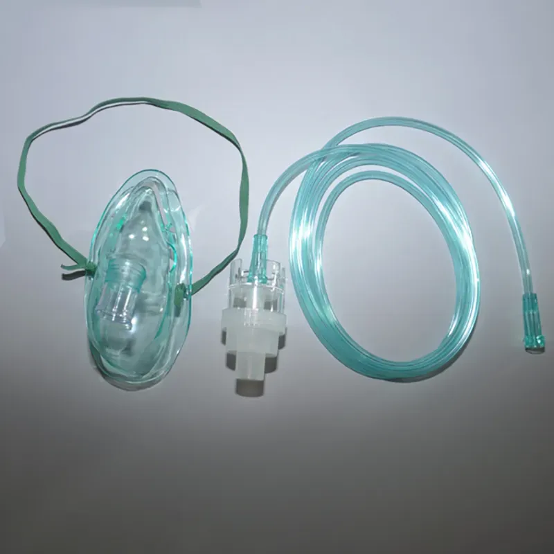 Medical High Flow Oxygen Mask with Nasal Cannula